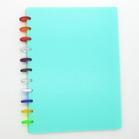 33pcs Discbound Planner Expansion Discs Loose Leaf Disc for Discbound Notebook Planner Scrapbook Binding(White,1.5inch/38mm) in Kuwait