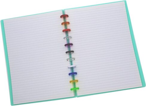 33pcs Discbound Planner Expansion Discs Loose Leaf Disc for Discbound Notebook Planner Scrapbook Binding(White,1.5inch/38mm) in Kuwait