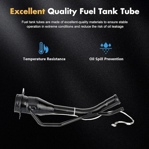 Gas Tank Fuel Filler Neck Hose Pipe Tube Compatible with 2001 2002 2003 for Ford Ranger 2.3L 2.5L 3.0L 4.0L Fuel Filler Tube Replacement 3L5Z9034BA 577907 FN552 in Saudi Arabia