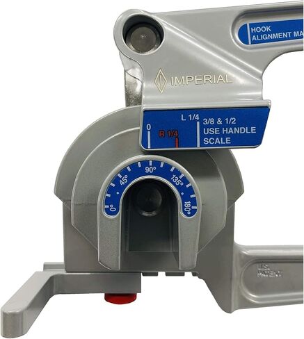 أداة ثني أنبوبية ثلاثية الرأس 370FH من إمبريال تول 180 درجة، 3/16 بوصة، 1/4 بوصة، 3/8 بوصة، و1/2 بوصة in Kuwait