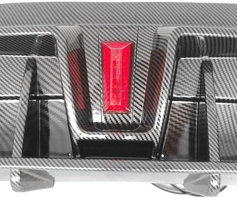 Tesla Model Y Kit Kit Packice Full Aero Package لعام 2019-2024 ، ناشر المصد الخلفي ، التنانير الجانبية ، شفة الخائن الأمامي ، المفسد ، غطاء الكاميرا الجانبية للضباب (النمط B ، الأسود اللامع) in Saudi Arabia