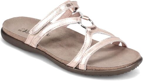 NAOT New Women's Carmen Slide Sandal Soft Rose Gold Leather 41 in Saudi Arabia