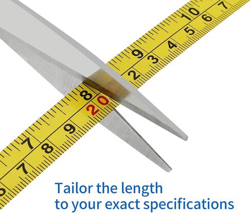 4Pcs Self-Adhesive Measuring Tape, 44 Inch Imperial and Metric Scale Workbench Ruler, Left-to-Right Sticky Measure Tape with Adhesive Backing for Woodworking, Saw, and Drafting Table in Yellow Steel in Saudi Arabia
