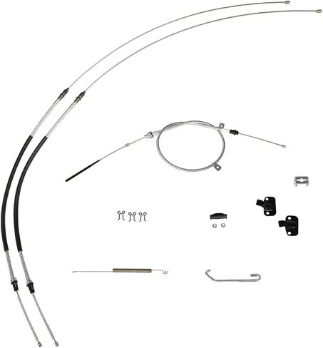 Inline Tube Compatible with 1970-74 Chevrolet Camaro Pontiac Firebird Complete Parking Brake Cable Kit OE in Saudi Arabia