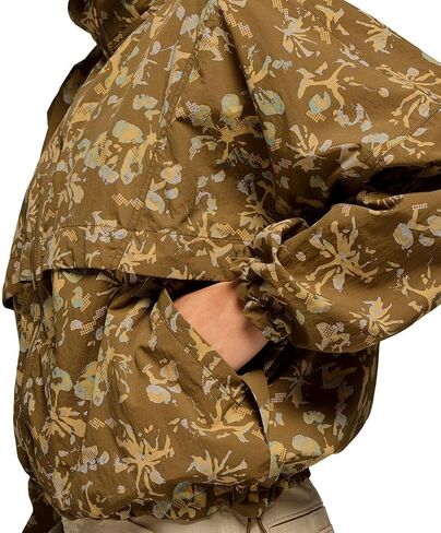 Prana Encinitas Windbreaker - Women's, Retro Olive DigibLoleom, XS in Saudi Arabia
