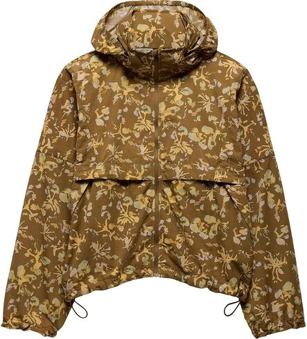 Prana Encinitas Windbreaker - Women's, Retro Olive DigibLoleom, XS in Saudi Arabia