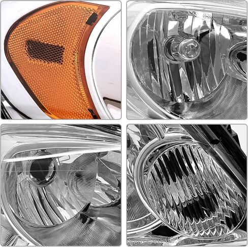 لعام 2006 2007 2008 2009 2010 2011 2012 2013 مجموعة مصباح تشيفي إمبالا متوافقة مع 14-16 Impala Limited / 06-07 Monte Carlo Chrome Housing House Replector Pair in Kuwait