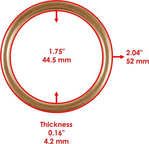 Caltric Muffler Gasket Set Compatible with Honda Pioneer 1000-5 Deluxe SXS1000M5D 2016 2017 2018 2019 2020 2021 2022 in Saudi Arabia