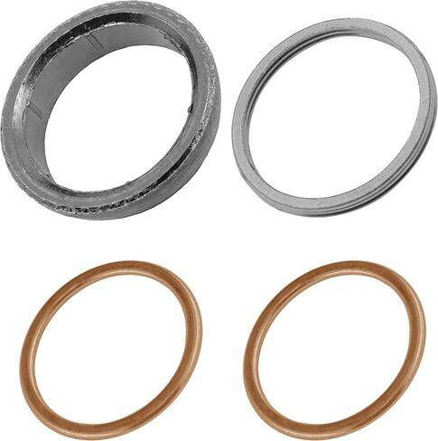 Caltric Muffler Gasket Set Compatible with Honda Pioneer 1000-5 Deluxe SXS1000M5D 2016 2017 2018 2019 2020 2021 2022 in Saudi Arabia