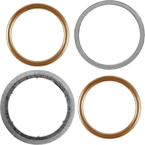 Caltric Muffler Gasket Set Compatible with Honda Pioneer 1000-5 Deluxe SXS1000M5D 2016 2017 2018 2019 2020 2021 2022 in Saudi Arabia