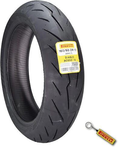 Pirelli Diablo Rosso IV 160/60-17 69W إطار الدراجات النارية الخلفية - الأداء العالي ، ودائم ، وموثوق به للدراجات الرياضية الفائقة ث/سلسلة المفاتيح in Saudi Arabia
