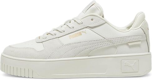 حذاء رياضي للسيدات من PUMA CARINA STREET، Puma Black-Puma Black-Rose Gold-Puma White، 11 in Kuwait