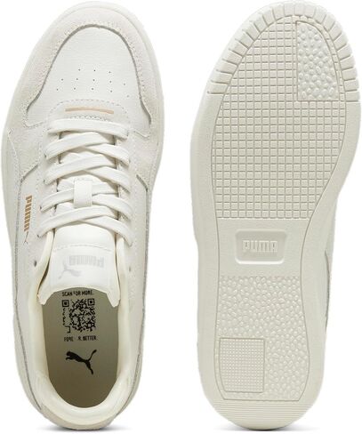حذاء رياضي للسيدات من PUMA CARINA STREET، Puma Black-Puma Black-Rose Gold-Puma White، 11 in Kuwait