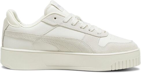 حذاء رياضي للسيدات من PUMA CARINA STREET، Puma Black-Puma Black-Rose Gold-Puma White، 11 in Kuwait
