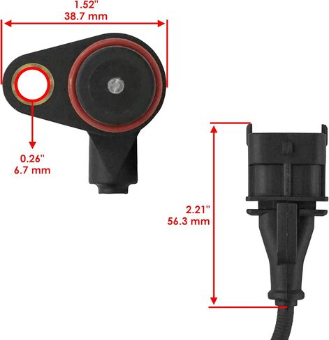 Caltric Crank Position Speed Sensor Compatible with Polaris Ranger 500 2017 2018 in Saudi Arabia