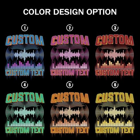H-DEWALL Customized T Shirts Personalized Gifts for Boyfriend Gift Ideas Custom Bootleg Birthday Gifts for Men Graphic Tees in Saudi Arabia