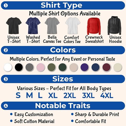 H-DEWALL Customized T Shirts Personalized Gifts for Boyfriend Gift Ideas Custom Bootleg Birthday Gifts for Men Graphic Tees in Saudi Arabia