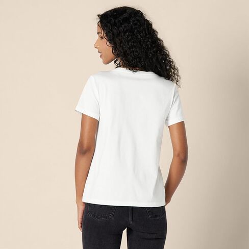 Amazon Essentials FIT العادية 100 ٪ من القطن V-neck قصيرة الأكمام ، multipacks in Saudi Arabia