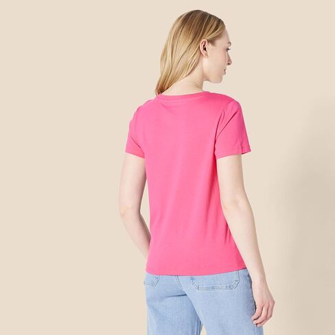 Amazon Essentials FIT العادية 100 ٪ من القطن V-neck قصيرة الأكمام ، multipacks in Saudi Arabia