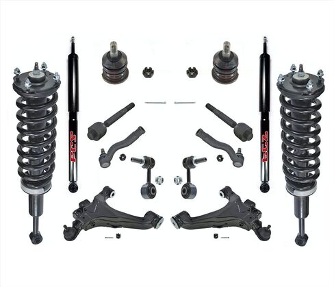 Mac Auto Parts Front Struts Rear Shocks Lower Control Arms 8pc Replacement Kit for Toyota Tundra 07-13 in Saudi Arabia