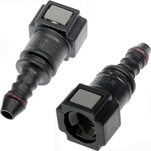 APDTY 911299 Quick Connector 5/16 In. Steel TO 6mm Nylon 180 with O ring in Saudi Arabia