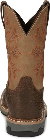 Justin Work Bolt 11" Composite Toe Men's Industrial-and-Construction-Boots, EH Rated, Oil & Slip Resistant, ASTM F2413, Cement Construction in Saudi Arabia