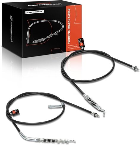 A-Premium Rear Driver Side Parking Brake Cable Assembly Compatible with Ford Models: F-250 Super Duty 2000-2004, F-350 Super Duty 2000-2004, Excursion 2000-2005 - Replace# YC3Z2A635BA in Saudi Arabia