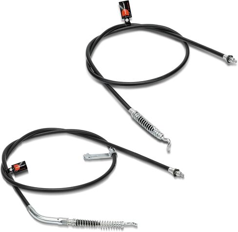 A-Premium Rear Driver Side Parking Brake Cable Assembly Compatible with Ford Models: F-250 Super Duty 2000-2004, F-350 Super Duty 2000-2004, Excursion 2000-2005 - Replace# YC3Z2A635BA in Saudi Arabia