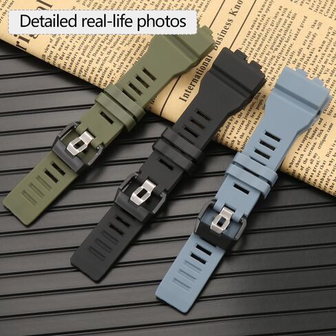 Resin Strap Compatible with G-Shock GBA800UC-2A Blue Watch Band GBD-800 GBD800UC Replacement Bracelet in Saudi Arabia