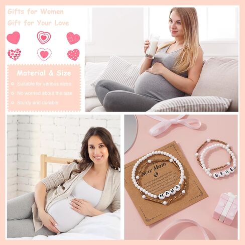 72ore Mama Bracelets for Women Mama Gifts Mother Daughter Gift Adjustable Mom Bracelets for Mother Grandma Birthday Gifts in Saudi Arabia