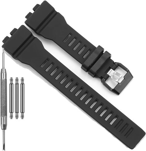 حزام الراتنج متوافق مع سوار استبدال G-Shock GBA800UC-2A GBD-800 GBD800UC in Kuwait