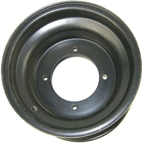 Replacement Rear 10" Black Wheel/Rim 10", 4/137 Bolt Pattern for use with Hammerhead GTS 150, Trailmaster XRX and Other 150cc / 250cc / 300cc Gokarts in Saudi Arabia