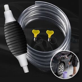 Multifunction Liquid Sucker Pump, Manual Fuel Transfer Pump Gasoline Transfer Pump Fuel Syphon Pump with 6.5Ft Syphon Hose in Saudi Arabia