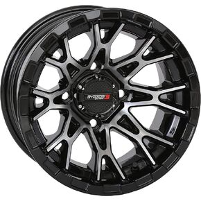 System 3 ST-6 12x7 ATV/UTV Wheel - Dark Tint (4/110) 2+5 [12S3-6111] in Kuwait