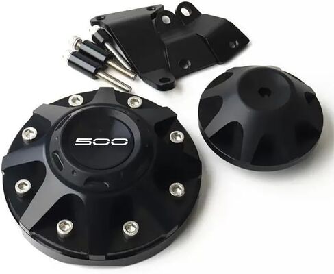 متوافق مع Ninja 500 Ninja500 2025 2024 Z500 Z 500 إكسسوارات الدراجات النارية CNC CONTER CONSTRATION CONFTROATION DERIVERT (GRAY) in Saudi Arabia