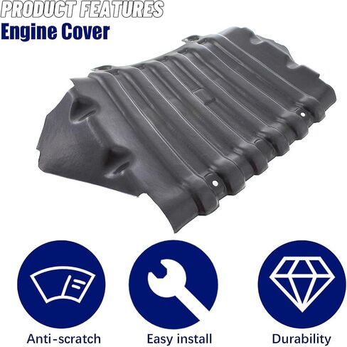 Front Engine Lower Splash Shield Guard Under Cover Compatible with 2007-2014 Chevrolet Silverado 1500 /GMC Sierra/Cadillac Escalade in Saudi Arabia