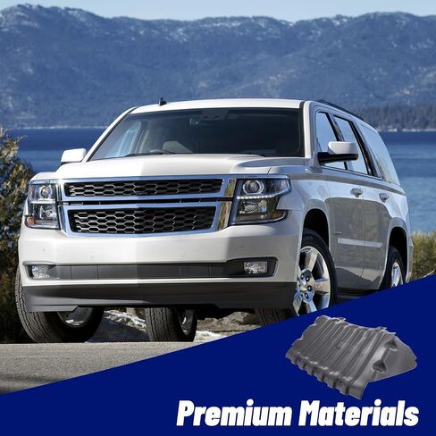 Front Engine Lower Splash Shield Guard Under Cover Compatible with 2007-2014 Chevrolet Silverado 1500 /GMC Sierra/Cadillac Escalade in Saudi Arabia