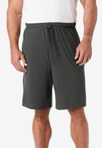 KingSize Men's Big & Tall Lightweight Jersey Pajama Shorts in Saudi Arabia