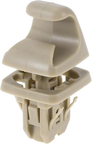 مقطع حامل Sun Visor to Toyota Camry Highlander Corolla Prius RAV4 Solara Matrix Sun Visor Retainer Clip Hook No.74348-06030 Plastic 1 PC Beige in Saudi Arabia