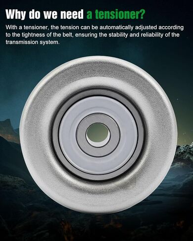 Scitoo Idler Pulley Assembly متوافقة مع عام 2007 لـ Lexus ES350،2005 2006 لـ Lexus GS3002007-2011 لـ LEXUS GS350،2006-2012 لـ LEXUS IS250 1660431020 166040P011 419651 89158 36173 49127 in Saudi Arabia