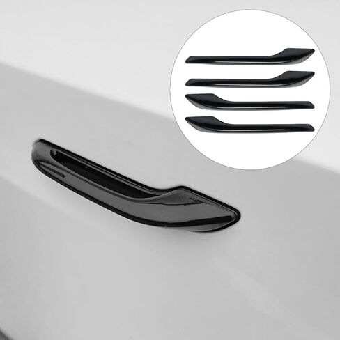Door Handle Protector for Tesla Model 3 2017-2023 Pull Door Handle Warp for Tesla Model Y 2020-2023 Door Handle Cover in Saudi Arabia