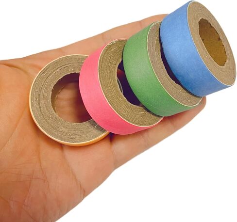24 Pcs Fatty Chew Bagels for Parrots,Durable Cardboard Bird Toys for Chewing Foraging Shredding for Medium and Large Parrot Amazons Mini Macaws African Greys Cockatoos Eclectus Senegal in Kuwait