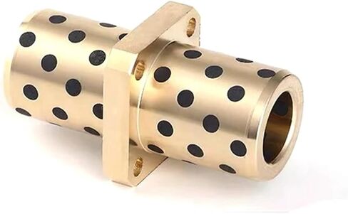 Graphite Brass Linear Bearings J+D+B LMKC8/10/12/13/16/20/25/30/35/40/50L High Temperature Resistant Self-lubricating Oil-Free(LMKC30L 30x45x12) in Saudi Arabia