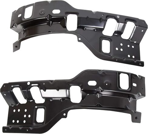 ecotric 6pcs أقواس المصد الأمامية متوافقة مع 2011-2014 Silverado 2500HD 3500 BAR INNER BARCE INNER SET LH RH REST FOR GM1062100 GM1063100 GM1062101 GM1063101 GM106193 GM1067193 in Saudi Arabia