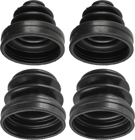 Caltric 2 Rear Axle Inner Outer CV Boot Kit Compatible with Kawasaki Teryx 750 KRF750 4X4 2008 2009 2010 2011 in Saudi Arabia
