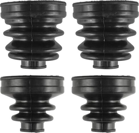Caltric 2 Rear Axle Inner Outer CV Boot Kit Compatible with Kawasaki Teryx 750 KRF750 4X4 2008 2009 2010 2011 in Saudi Arabia