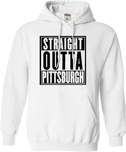 Go All Out Straight Outta Pittsburgh Mens Women Sweatshirt Hoodie in Saudi Arabia