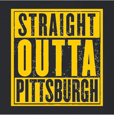 Go All Out Straight Outta Pittsburgh Mens Women Sweatshirt Hoodie in Saudi Arabia