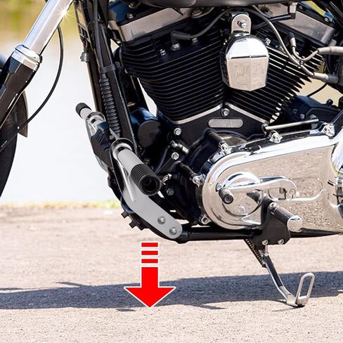 Mofun Front Highway Engine Guard Bar Bron Front Peg Crash Bar متوافق مع Harley Dyna Fat Bob Fxdf Low Rider FXDL/I Street Bob FXDB/I Wide Glide FXDWG/I 2006-2017 Models with Mid Control in Saudi Arabia
