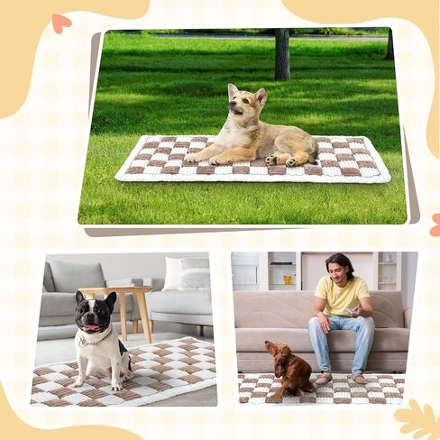 Pet Couch Cover Plaid Dog Bed Mat Furniture Anti Slip Bottom Couch Cover for Dogs Washable Dog Couch Protector Friendly Sofa Covers for Dogs 59 * 28 Inch in Saudi Arabia